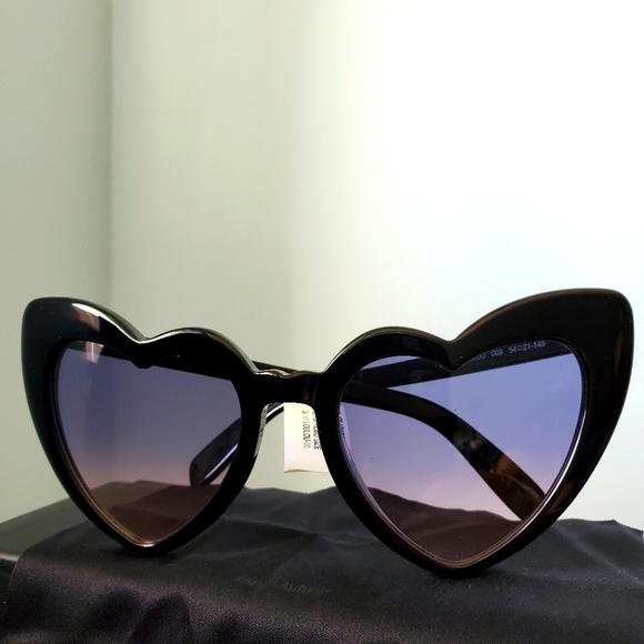 Saint Laurent Loulou Heart Sunglasses main image 4
